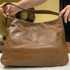 Tory Burch brown leather handbag